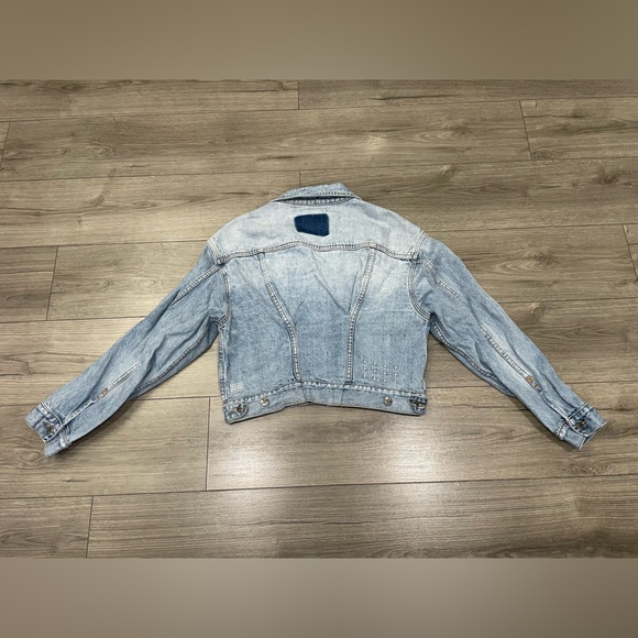 Ksubi Blue Denim Jacket JUSTIFY JACKET KARMA FLASH Sz M‎ - Picture 11 of 11
